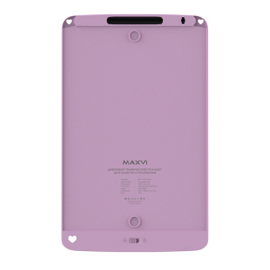 Купить LCD планшет для заметок и рисования Maxvi MGT-02С pink